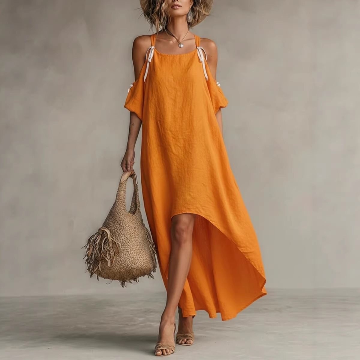Summer Woman Dress Puff Sleeve - Off Shoulder Puff Sleeve Sundress review and price