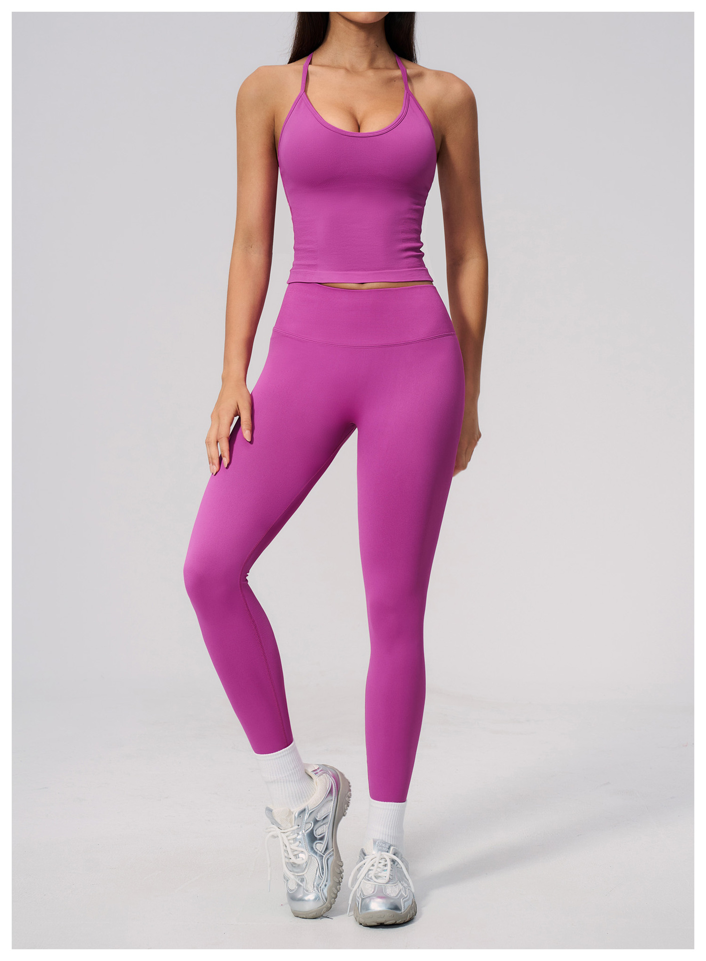 Luxury Designer Seamless Yoga  - Seamless Ribbed Workout Tank Top review and price