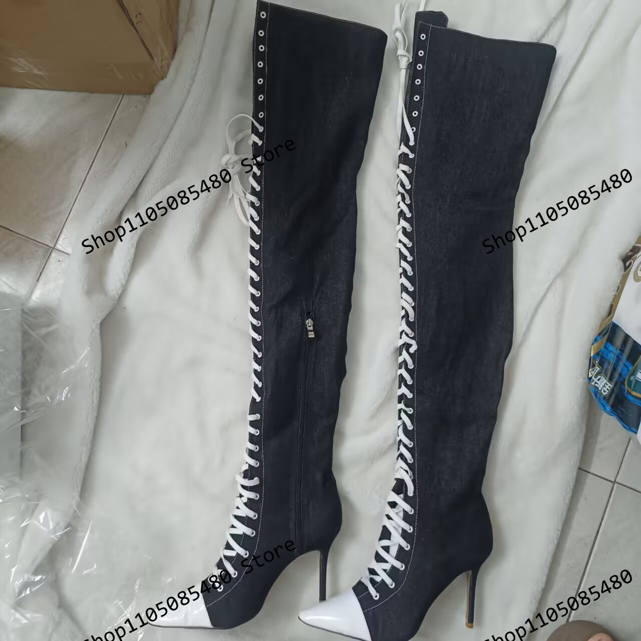 2025 New Women Pointed Toe Hig - Jeans review and price