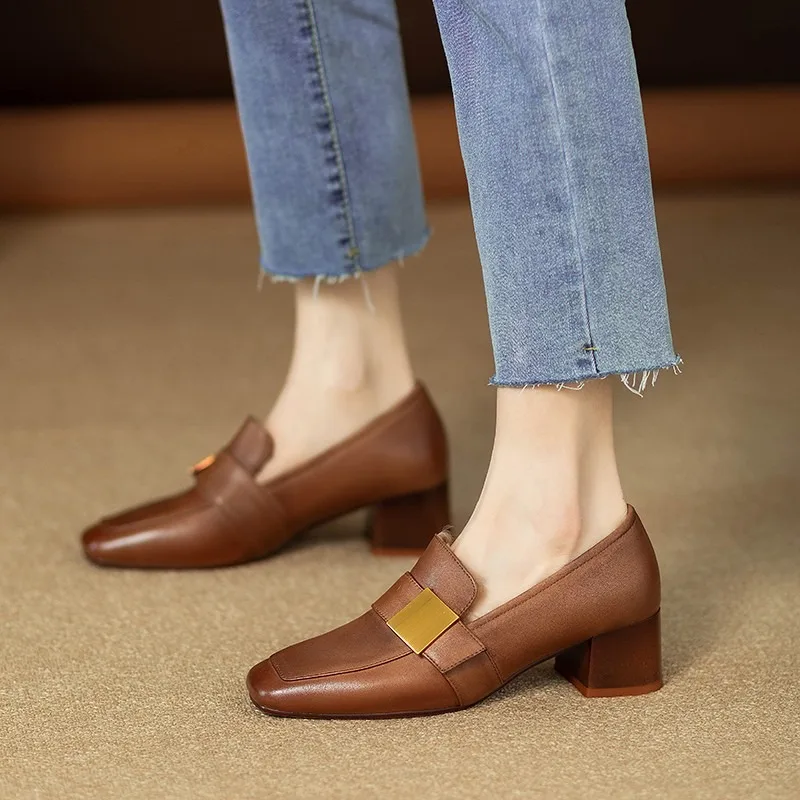 women Fashion Leather Pumps El - Jeans review and price