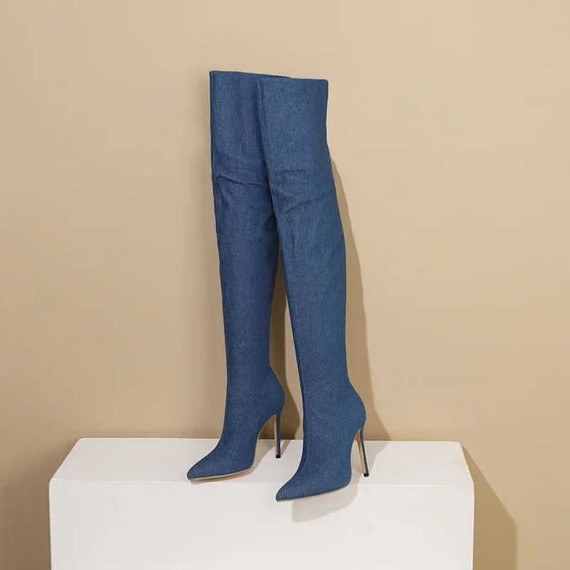 Sexy Women Thigh High Boots Bl - Jeans review and price