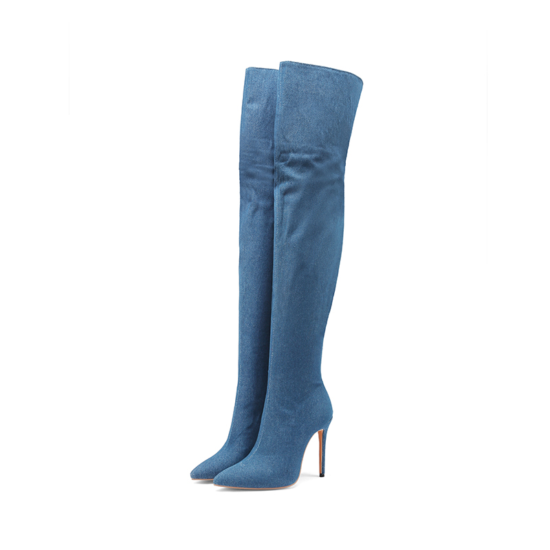 Sexy Women Thigh High Boots Bl - Jeans review and price