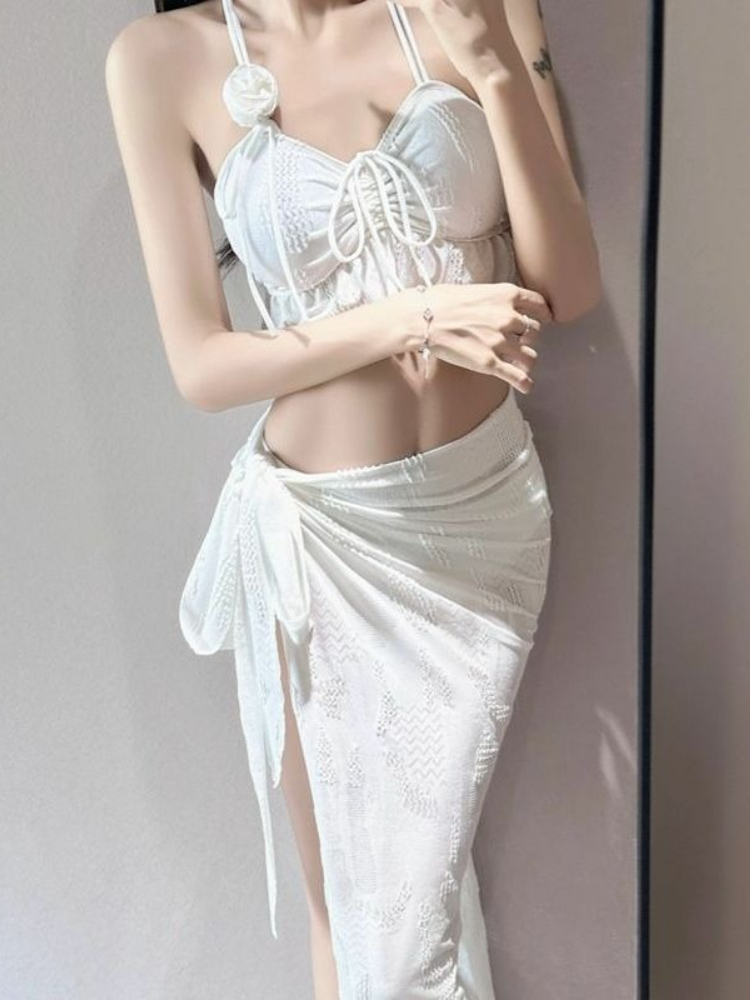 Ladies Floral Two Piece Swimsu - Tops review and price