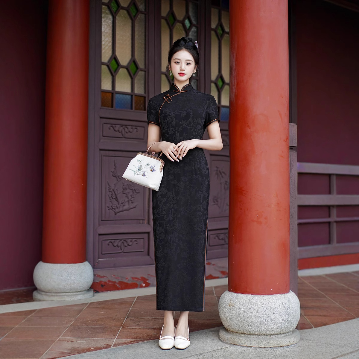 New Cheongsam Long Dress Tempe - Dresses review and price
